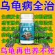 烏龜專用藥肺炎腐皮腐甲蒙眼白眼病巴西龜草龜萬能護(hù)龜寶 100g 1瓶 【100片】當(dāng)晚見校
