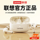 聯(lián)想（lenovo）真無線藍(lán)牙耳機(jī) 半入耳式藍(lán)牙5.4無線降噪運(yùn)動(dòng)耳機(jī) 適用蘋果華為小米手機(jī) TA210月巖白