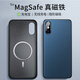 毅美【Magsafe】適用蘋果x手機(jī)殼xr膚感xs max素皮iphonex磁吸無線充iphone xsmax男女iphonexr皮套ipx 【蔚藍(lán)】磁吸款 蘋果X