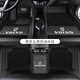 開(kāi)馳25款沃爾沃XC60XC90XC40 S90S60LS80 V40V90全包圍真皮汽車(chē)腳墊 納帕皮-黑色雙層納米絨腳墊