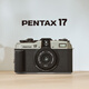 賓得 PENTAX 17 膠片相機 全新半格膠卷相機 經(jīng)典設(shè)計 手動卷片 暗銀色 官方標(biāo)配