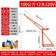 吊機(jī)家用小型室外吊運(yùn)機(jī)建筑裝修升降起重機(jī)吊糧機(jī)小型提升機(jī)吊磚 加厚全套100公斤12米繩220v