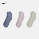 耐克NIKE【滔搏運(yùn)動(dòng)】襪子3雙NIKE EVERYDAY PLUS CUSHIONED SX6890-933 M