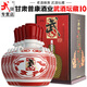 武酒專營店 甘肅武酒壇藏十號濃香型白酒禮盒裝高度純糧食酒陶壇酒 52度 500mL 6瓶 【整箱】