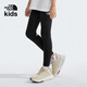 北面北面童裝兒童女吸濕透氣保暖緊身褲打底褲新款|89XN JK3/宇宙黑