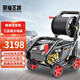 黑貓圣將高壓清洗機商用工業(yè)洗車機大功率卷軸收納高壓水槍洗車水泵 神牛9A-15