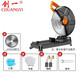 創(chuàng)割機(jī)鋼材機(jī)木工臺(tái)式電鋸大功率多功能355家用木材鋁鋸電動(dòng) 套餐(14寸木材2張)