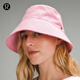 lululemon丨Canvas 女士帆布漁夫帽 LW9FA5S 櫻花粉/淺象牙白 M/L