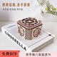 木動(dòng)DIY拼裝手工禮物生日送男女友八音樂(lè )首飾盒機關(guān)積木模型兒童七夕 [翻蓋無(wú)暗格]八音盒+自拼/選1曲
