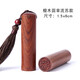 魯印坊 刻章印章定制印章圓形姓名紫檀木印章個(gè)性名字私章簽名日本留學(xué)篆刻印章 印面直徑1.5厘米【流蘇款】：備注內容