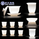 蘇氏陶瓷（SUSHI CERAMICS）茶具茶杯蓋碗套裝冰種玉白瓷功夫茶具厚潤(rùn)如玉高冰款禮盒套裝 冰種玉瓷蓋碗套組