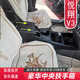 銘路特暢長(cháng)安悅翔V3專(zhuān)用扶手箱老悅翔V5收納儲物箱加高長(cháng)內飾改裝配件適用 黑紅配智能七彩氛圍燈款