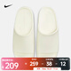 耐克（NIKE）Calm男鞋透氣舒適一字拖休閑沙灘鞋軟底支撐防滑運動(dòng)拖鞋 FD4116-100 42.5