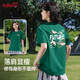 班尼路（Baleno）100%純棉休閑寬松短袖t恤女2025年夏季國風(fēng)時尚上衣百搭遮肉打底