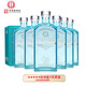 永豐北京二鍋頭清香型白酒 小方瓶藍瓶（絲路系列） 42度 500mL 6瓶 整箱裝