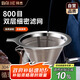 拜杰咖啡濾網(wǎng)手沖咖啡濾網(wǎng)過(guò)濾器免濾紙滴漏式咖啡過(guò)濾漏斗800目