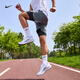 耐克男子速干二合一跑步短褲夏季新款官方NIKE STRIDE DM4760 084煙灰/暗煙灰/黑/銀 L