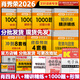 【1000題現(xiàn)貨】肖秀榮考研政治2026 肖秀榮1000題精講精練 可搭徐濤腿姐張宇李永樂(lè)湯家鳳張劍考研真相 【高分五套】肖四肖八+精講精練+1000題+時(shí)政