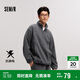 森馬衛(wèi)衣男抗靜電寶麗絨冬季絨感保暖內(nèi)搭半開(kāi)襟百搭109724116101