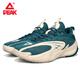 匹克（PEAK）態(tài)極籃球鞋獠牙秋季新品外場耐磨實(shí)戰(zhàn)球鞋低幫緩震耐磨運(yùn)動(dòng)鞋男 晚山新黛綠 41