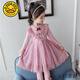 G.DUCKKIDS小黃鴨女童連衣裙加絨春秋冬裝新款蓬蓬禮服裙小孩仙兒童公主裙 春秋款不加絨998皮粉色 130 碼