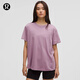 lululemon丨All Yours 女士 T 恤 *棉 LW3ES5S 薰衣草紫 S /6