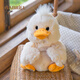 伽百利毛絨陪伴解壓玩具卡通毛絨鴨子節日陪伴 送女生生日禮物 W904A白色鴨 15cm