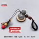 品銀居足銀999吊墜百搭鑰匙扣純銀掛件銀質(zhì)手把件創(chuàng)意禮物 福-葫蘆福