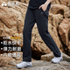 拓路者六扇門(mén)考杜拉軟殼褲男冬季戶(hù)外褲子登山防風(fēng)防水保暖長(cháng)褲直筒徒步 黑色-考杜拉三季版 L