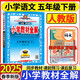2025秋新版小學(xué)教材全解五年級上冊下冊語文數(shù)學(xué)英語人教版薛金星5年級上下冊教材解讀書 五下語文（人教）