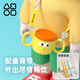 奧克兔兔（Octoto）兒童水杯背帶款吸管杯寶寶牛奶杯外出防摔帶手柄刻度杯幼兒園水杯 水杯+背帶+吸管套裝