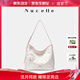 紐芝蘭（NUCELLE）托特包2025新飛馬老花腋下包通勤女包HOBO單肩斜挎水桶包生日禮物