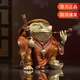 銅師傅 招財(cái)俠蛙銅擺件財(cái)蛙 銅工藝品 辦公桌擺件創(chuàng)意禮物 送客戶朋友