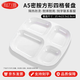 廚萬(wàn)雅密胺快餐盤(pán)商用方形四格分菜盤(pán)食堂學(xué)生打餐盤(pán)仿瓷餐具餐盒