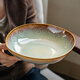 悠瓷（youcci）彩焰8英寸菜盤陶瓷深盤異形漸變沙拉盤意面盤高級感餐盤酒店餐具 彩焰-8英寸異形深盤