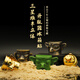 三星堆博物館文創(chuàng  )金屬磁吸立體開(kāi)瓶器冰箱貼啤酒開(kāi)瓶器裝飾紀念品生日禮物送朋友冰箱磁貼伴手禮 斑立體開(kāi)瓶器冰箱貼-金色陶豬