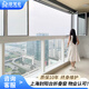 上海歐梵倫無(wú)框封陽(yáng)臺折疊陽(yáng)臺玻璃窗封閉陽(yáng)臺全景陽(yáng)臺窗折疊窗戶(hù) 下單測量