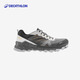 迪卡儂（DECATHLON）登山越野跑鞋跑步鞋男女MT3抓地夏戶(hù)外徒步運動(dòng)鞋休閑鞋 男款-黑白橙 41