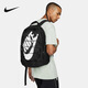 耐克（NIKE）男包女包 25夏季新款綁帶大log印花學(xué)生書(shū)包運動(dòng)休閑雙肩背包 DV1296-010 F