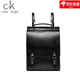 CASA-KUPSCK正品新款真皮雙肩包女英倫學(xué)院風(fēng)書(shū)包大學(xué)生復(fù)古電腦背包 黑色(送真皮保養(yǎng)油)