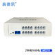 昌德訊ME108程控電話(huà)交換機1進(jìn)8出電話(huà)分線(xiàn)器3進(jìn)8出來(lái)電顯示IVR彩鈴一鍵導航2進(jìn)8出一鍵緊急消防警報 2進(jìn)16出（ME216）