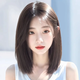 千絲雅假發(fā)女長發(fā)真發(fā)全真人發(fā)自然新款蕾絲全頭套式輕薄整頂假發(fā)套 優(yōu)雅中分 【自然色】 長發(fā) 45cm