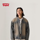 Levi's【商場同款】李維斯25春季新款男士水洗復古牛仔外套002WZ 深藍色 002WZ-0000 L