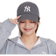 【9成新】美職棒MLB帽子男女軟頂棒球帽3ACP2003N 紐約洋基隊(duì)/炭灰色/大標(biāo) 59