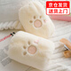 妙奕嘉袖套女羽絨服專(zhuān)用套袖兒童護袖上班秋冬季防臟辦公室手袖袖頭可愛(ài) 白色粉爪袖套