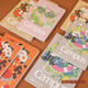 國(guó)譽(yù)(KOKUYO)B5筆記本子膠套本Campus封套本PVC收納 8mm點(diǎn)線 80頁(yè)/1本 時(shí)令花舞 顏色隨機(jī) WCN-CNB1861-C1