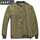 JEEP SPIRIT老式87黃棉襖棉花中老年保暖軍事用棉衣棉襖冷庫防寒棉服大衣 卡其色 均碼 2號1型【男上衣】165偏瘦