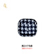 LLLIMITED LUXURYCASES適用蘋果AirPods4全包凱夫拉LLC耳機(jī)超薄保護(hù)殼 黑白千鳥格 AirPods4