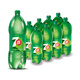 百事可樂(lè)七喜 7up 檸檬味 汽水可樂(lè) 碳酸飲料 2L*8瓶 整箱裝 百事出品