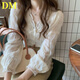 DALEY MODE法式襯衫女氣質(zhì)溫柔雪紡衫女2025秋冬甜美小衫時(shí)尚百搭長(cháng)袖襯衣女 主圖色 2XL 135-150斤